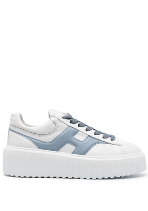 Hogan H-Stripes leather sneakers - White