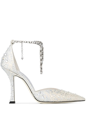 Jimmy Choo 100mm Saeda pumps - Neutrals