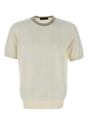 Gran Sasso organic cotton T-shirt - Neutrals