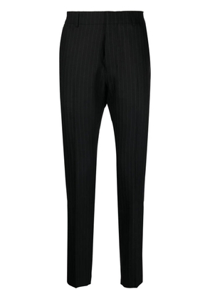 AMI Paris pinstriped tapered trousers - Black