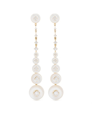 Fernando Jorge 18kt Yellow Gold Surrounding diamond earrings