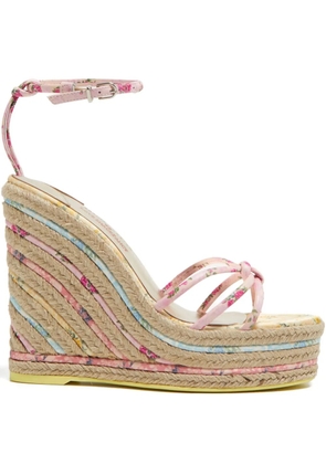 Sophia Webster x Love Shack Fancy 140mm Alina sandals - Pink