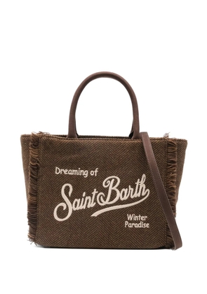 MC2 Saint Barth fringed tote bag - Brown