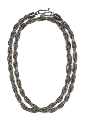 Fabiana Filippi torchon necklace - Black