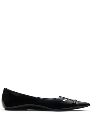 Marc Jacobs The Kat ballerina shoes - Black