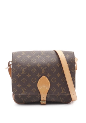 Louis Vuitton Pre-Owned 2001 Monogram Cartouchiere GM crossbody bag - Brown