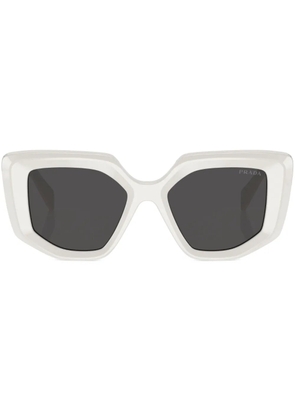Prada Eyewear cat-eye frame sunglasses - White