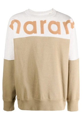 MARANT Howley ribbed sweatshirt - Green