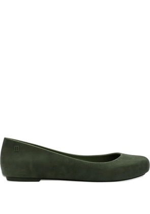 Melissa Sweet Love Velvet ballerinas - Green