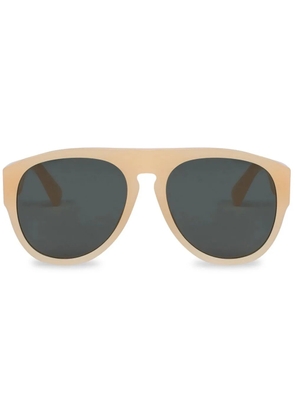 Moschino Eyewear pilot-frame sunglasses - Neutrals