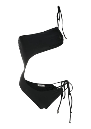 Amir Slama asymmetric one-piece swimsuit - Black