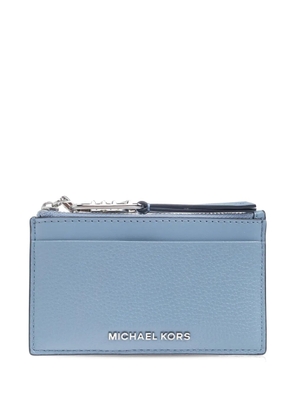 Michael Michael Kors logo-lettering wallet - Blue