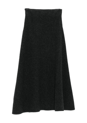 Nanushka A-line knitted midi skirt - Grey