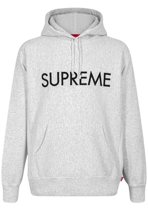 Supreme Capital logo hoodie - Grey