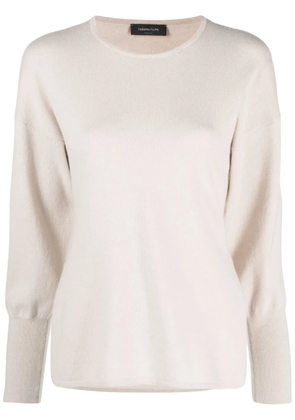 Fabiana Filippi fitted-cuffs sweater - Neutrals