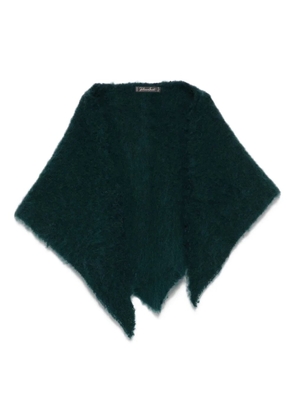 Faliero Sarti frayed scarf - Green