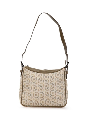 Celine Pre-Owned 2000 C Macadam Canvas shoulder bag - Brown