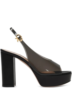 Gianvito Rossi 105mm Mindy sandals - Black