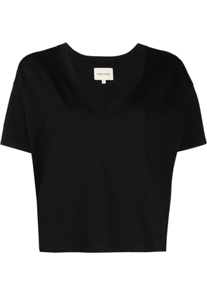 LouLou de Saison V-neck T-shirt - Black