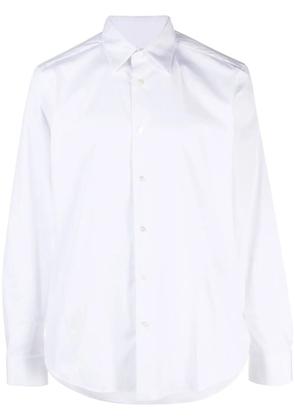 Lanvin long-sleeve slim-cut shirt - White
