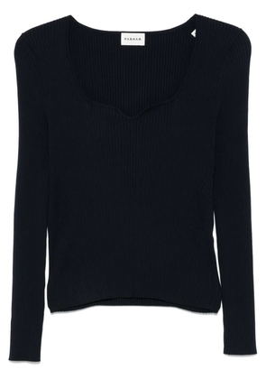 P.A.R.O.S.H. ribbed-knit sweater - Blue