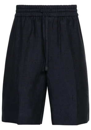 Brioni Asolo linen shorts - Blue