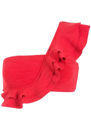 Clube Bossa Malgosia ruffled bikini top - Red