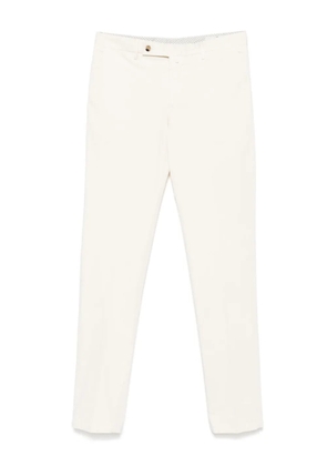 Borrelli mid-rise cotton chino trousers - Neutrals