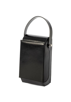 Merryl Tielman Frank top-handle leather cross body bag bag - Black