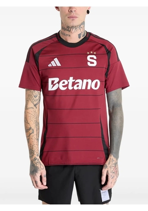 adidas logo-print T-shirt - Red