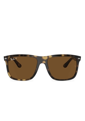 Ray-Ban Boyfriend square-frame sunglasses - Brown