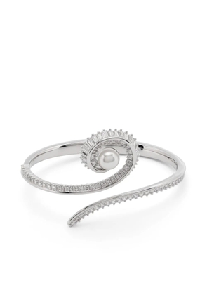 Swarovski crystal-embellished bracelet - Silver