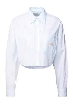 Calvin Klein Jeans cropped shirt - White