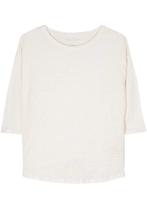 Majestic Filatures boat-neck T-shirt - Neutrals
