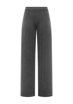 DEHA herringbone palazzo pants - Grey