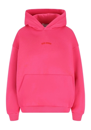 Giada Benincasa embroidered-logo hoodie - Pink