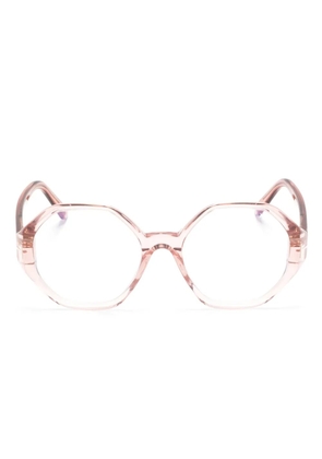 TOM FORD Eyewear TF5967B geometric-frame glasses - Pink