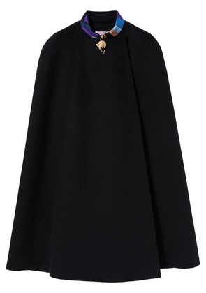 PUCCI Iride-print cape - Black