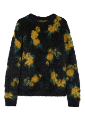 Jil Sander brushed-effect sweater - Black