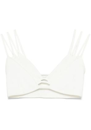 Viktor & Rolf layered cropped top - White