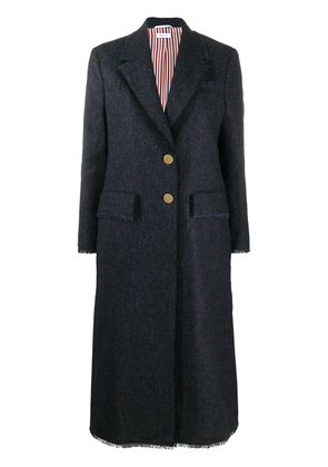 Thom Browne single-breasted coat - Blue