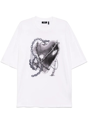 FIVE CM graphic-print T-shirt - White