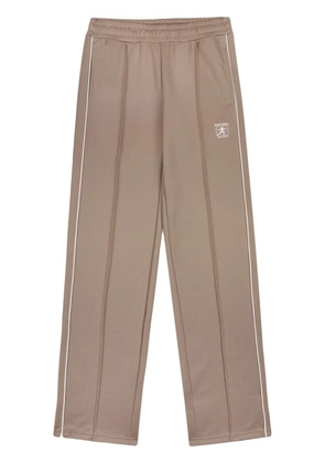 Sporty & Rich Runner logo-print track pants - Brown
