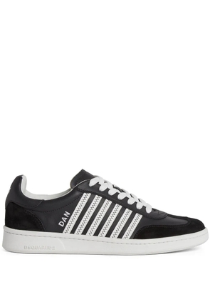 DSQUARED2 Boxer low-top sneakers - Black