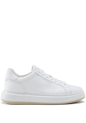 Woolrich Classic Arrow leather sneakers - White