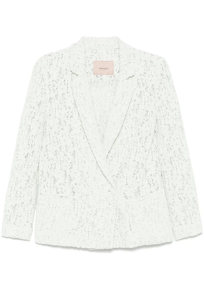 TWINSET lace blazer - Green