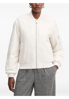 GUESS USA zipped bomber jacket - White