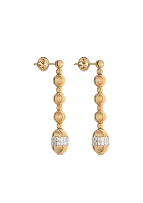 Officina Bernardi 18kt yellow gold Empire diamond earrings
