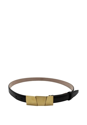 KHAITE sculptural axel belt - Black