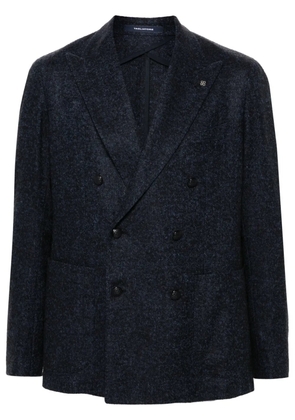 Tagliatore herringbone blazer - Blue